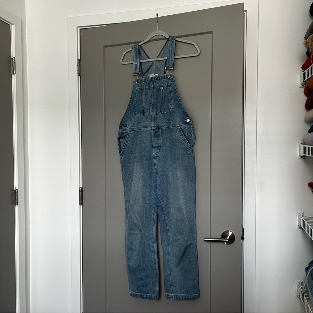 Blue Denim Overalls